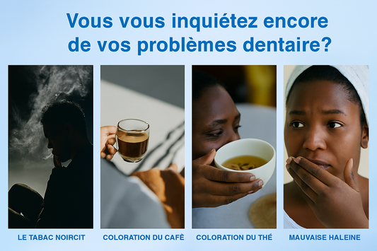 Poudre de blanchissement de dents