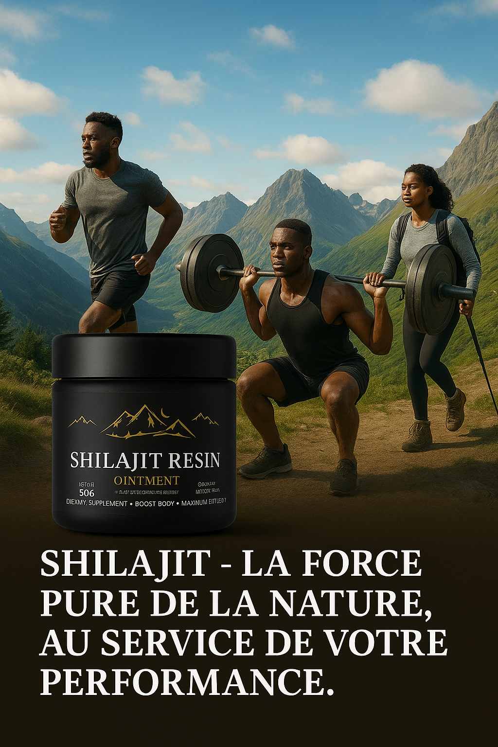 Shilajit Resin d'Himalaya